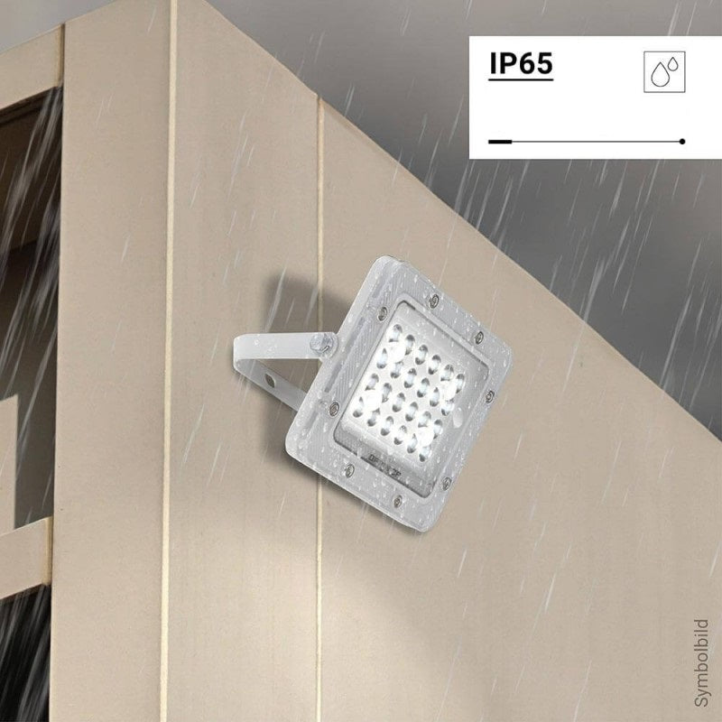 LED Floodlight, White, 100Lm/W, 20W, Warm Light — image 4