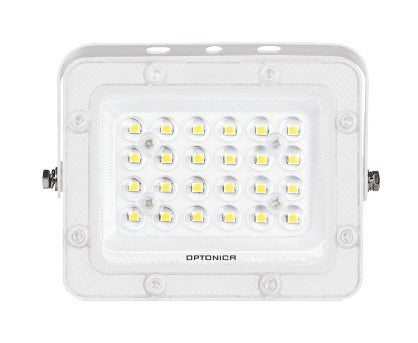 LED Floodlight, White, 100Lm/W, 20W, Warm Light — image 1