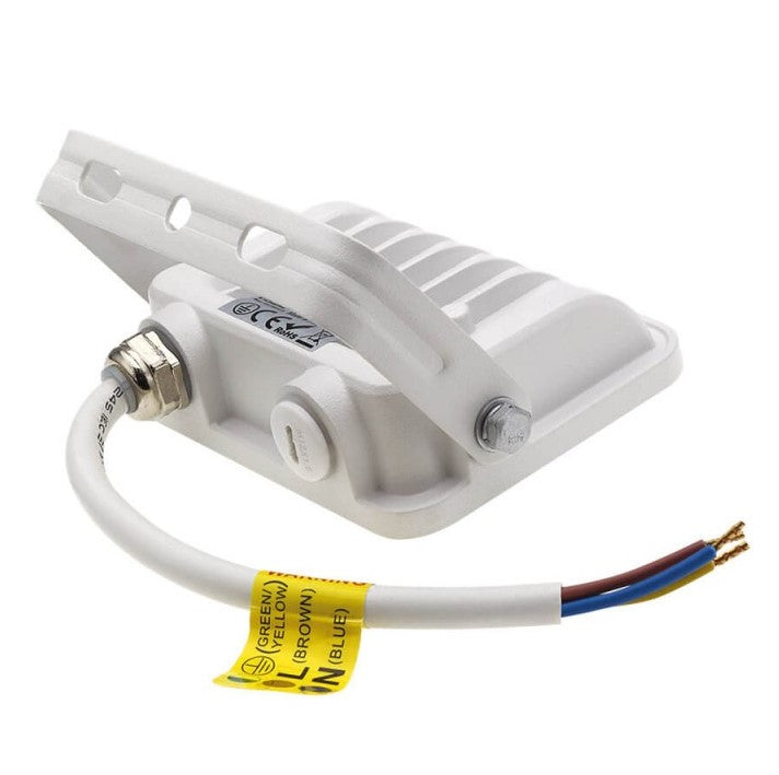 LED Floodlight, White, 90Lm/W, 10W, Neutral Light — image 3