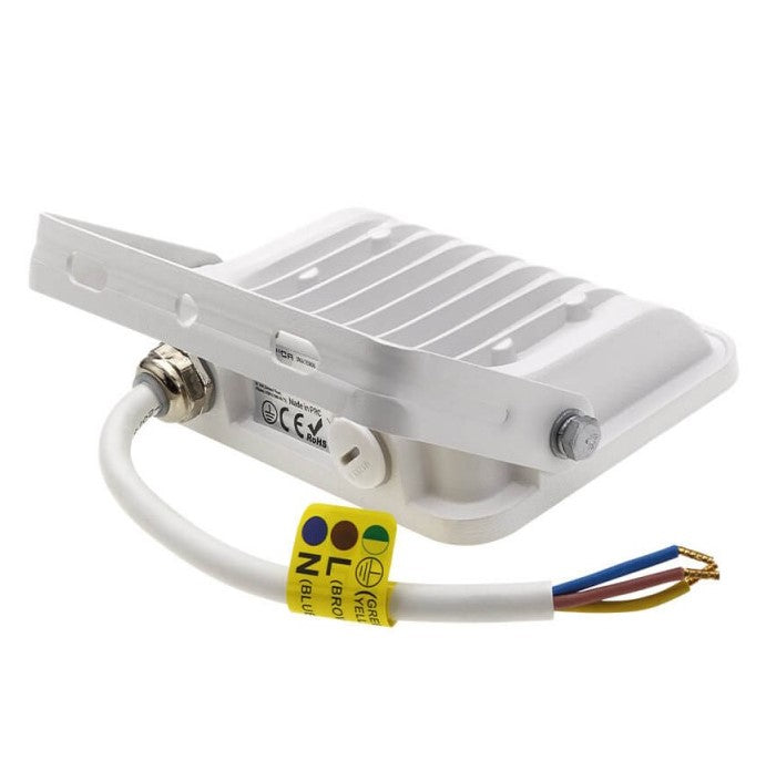 LED Floodlight, White, 90Lm/W, 20W, Warm Light — image 3