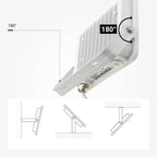 LED Floodlight, White, 90Lm/W, 30W, White Light — image 5