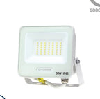 LED Floodlight, White, 90Lm/W, 30W, Warm Light — image 2