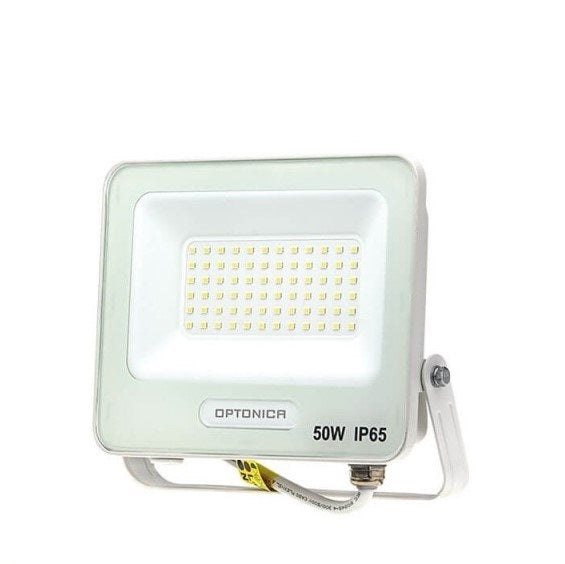 LED Floodlight, White, 90Lm/W, 50W, Neutral Light — image 2