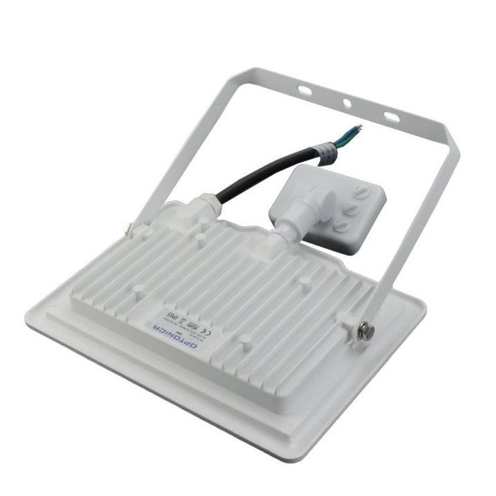 LED Floodlight, White, City Line, PIR Sensor, 30W, Warm Light — image 2