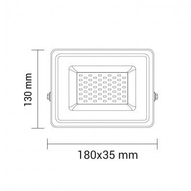 LED Floodlight, White, Classic Line2, 30W, Warm Light — image 3