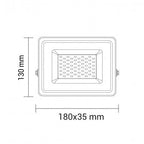 LED Floodlight, White, Classic Line2, 30W, Warm Light — image 3
