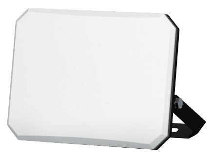 LED Floodlight, White, Milky Lens, 30W, Neutral Light — image 1