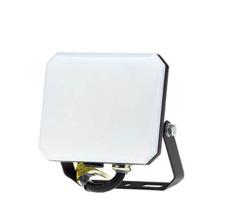 LED Floodlight, White, Milky Lens, 50W, Neutral Light — image 2