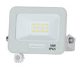 LED Floodlight, White, PIR Sensor, 10W, 120°, White Light — image 1