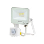 LED Floodlight, White, PIR Sensor, 10W, 120°, Warm Light — image 2
