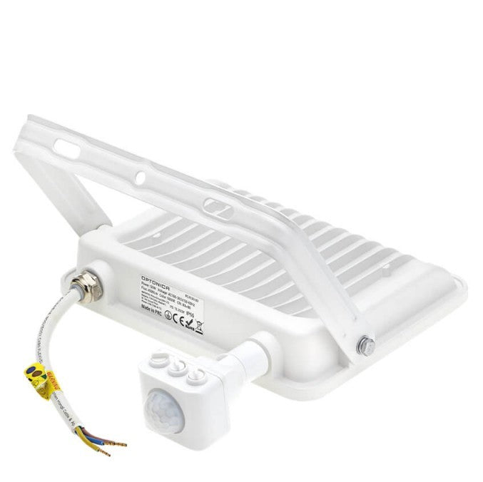 LED Floodlight, White, PIR Sensor, 50W, 120°, Neutral Light — image 3