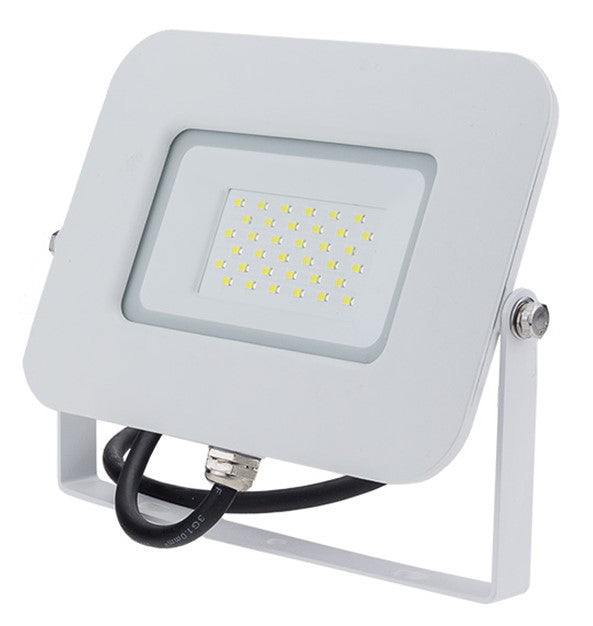 LED Floodlight, White, Premium Line, 5 Years Warranty, 30W, Warm Light — image 1