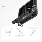 LED Floodlight, Black, 100Lm/W, 100W, Warm Light — image 6