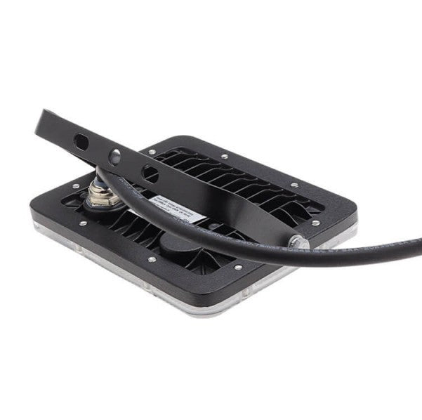 LED Floodlight, Black, 100Lm/W, 20W, Warm Light — image 3