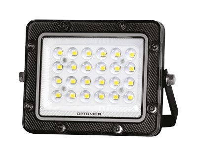 LED Floodlight, Black, 100Lm/W, 20W, Warm Light — image 1