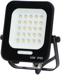 LED Floodlight, Black, 10W, Green — image 1