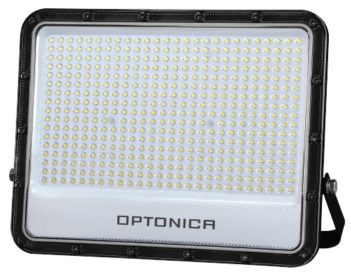 LED Floodlight, Black, 140Lm/W, 400W, White Light — image 1