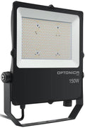 LED Floodlight, Black, 150W, CCT 3000K-6000K — image 1