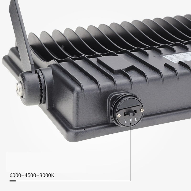 LED Floodlight, Black, 150W, CCT 3000K-6000K — image 6