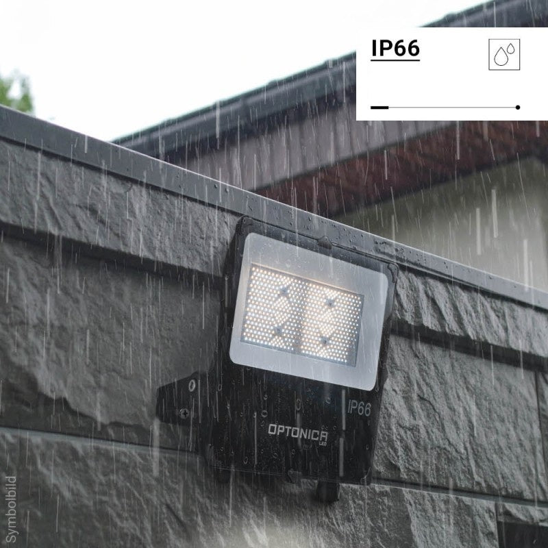 LED Floodlight, Black, 150W, CCT 3000K-6000K — image 7