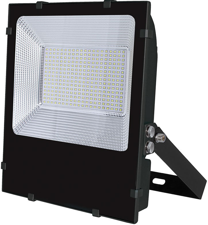 LED Floodlight, Black, Dual Voltage, 3 Years Warranty, 100W, White Light — image 1