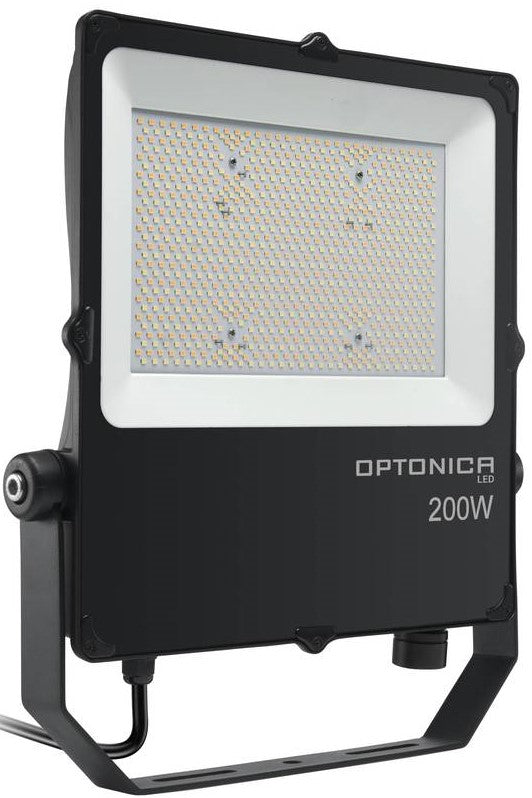 LED Floodlight, Black, 200W, CCT 3000K-6000K — image 1