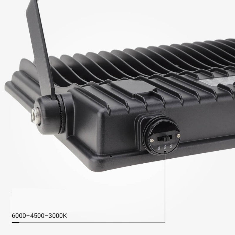 LED Floodlight, Black, 200W, CCT 3000K-6000K — image 5