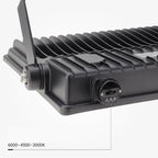 LED Floodlight, Black, 200W, CCT 3000K-6000K — image 5