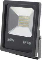 LED Floodlight, Black, 20W, 150°, Neutral Light — image 1