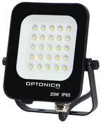 LED Floodlight, Black, 20W, Warm Light — image 1