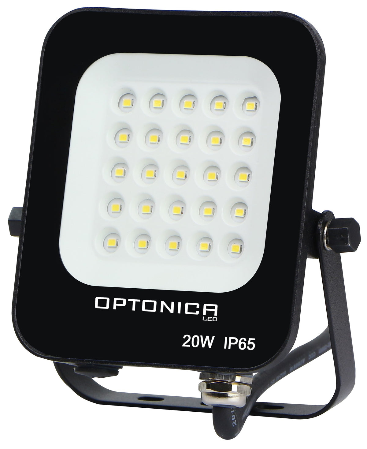 LED Floodlight, Black, 20W, Warm Light — image 1