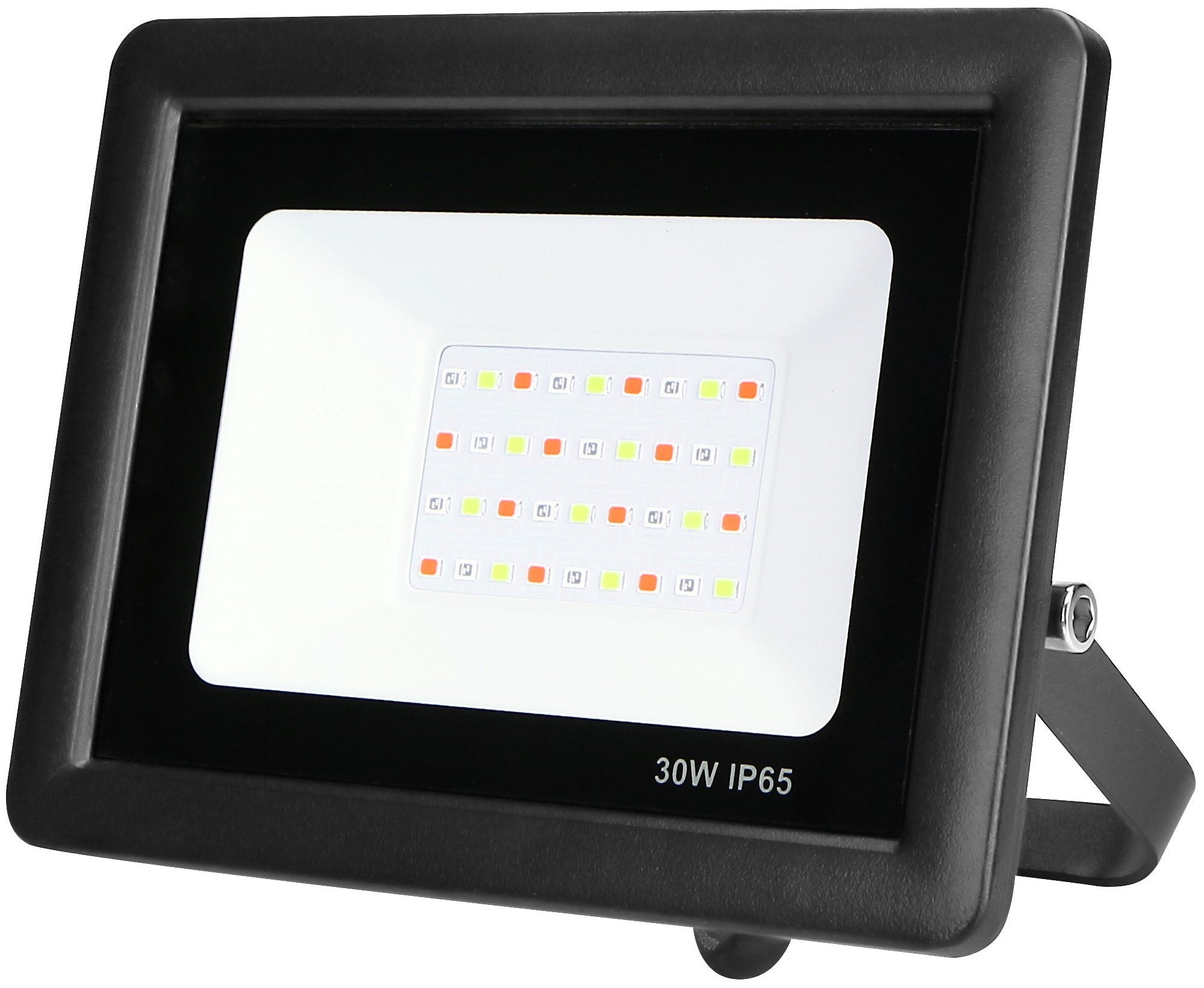 LED Floodlight, Black, 30W, RGB — image 1
