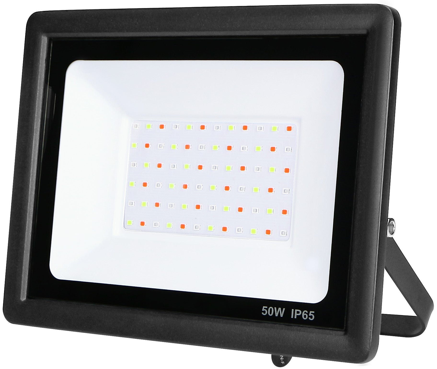 LED Floodlight, Black, 50W, RGB — image 1