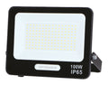 LED Floodlight, Black, 90Lm/W, 100W, Warm Light — image 1