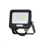 LED Floodlight, Black, 90Lm/W, 10W, Warm Light — image 2