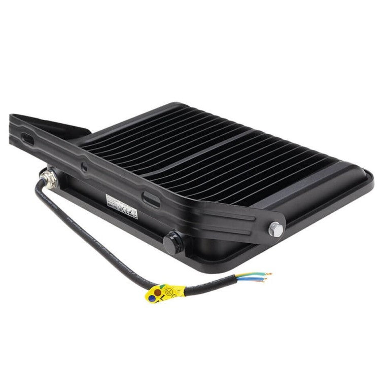 LED Floodlight, Black, 90Lm/W, 150W, Neutral Light — image 3