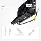 LED Floodlight, Black, 90Lm/W, 150W, Neutral Light — image 7