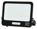 LED Floodlight, Black, 90Lm/W, 200W, White Light — image 1