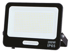 LED Floodlight, Black, 90Lm/W, 200W, Neutral Light — image 1