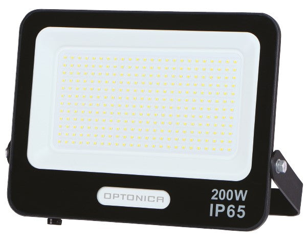 LED Floodlight, Black, 90Lm/W, 300W, Neutral Light — image 1