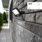 LED Floodlight, Black, 90Lm/W, 30W, Warm Light — image 7