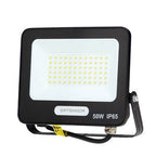 LED Floodlight, Black, 90Lm/W, 50W, Warm Light — image 2