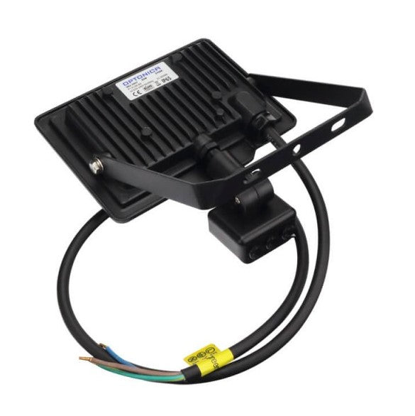 LED Floodlight, Black, City Line, PIR Sensor, Cable 70cm, 20W, Warm Light — image 3