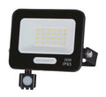 LED Floodlight, Black, PIR Sensor, 20W, 120°, Neutral Light — image 1