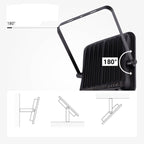LED Floodlight, Black, PIR Sensor, 50W, White Light — image 5