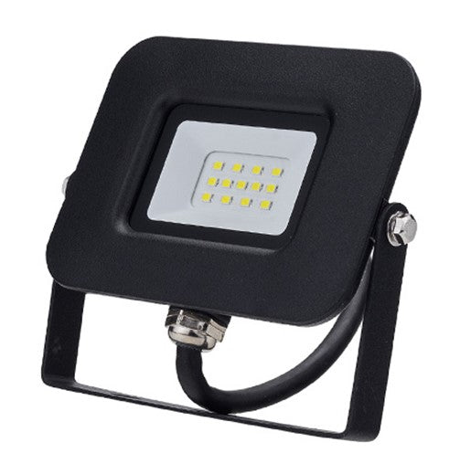LED Floodlight, Black, Premium Line, 5 Years Warranty, 10W, White Light — image 1