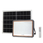 LED Floodlight, Black, with Solar Panel, 25W, 3200Lm, White Light — image 2