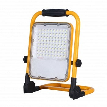 LED Floodlight, Portable, Rechargeable, 30W, USB, White Light — image 1
