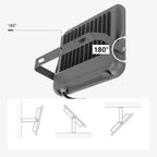 LED Floodlight, Grey, 100Lm/W, 100W, Neutral Light — image 5