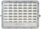 LED Floodlight, Grey, with Solar Panel, 30W, 120°, White Light — image 1